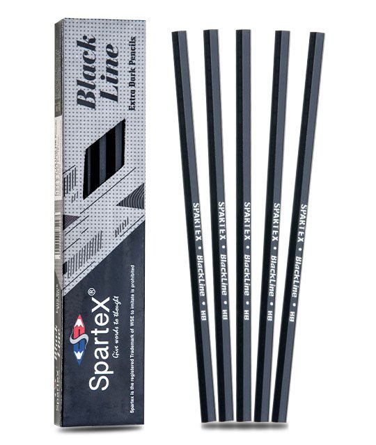 Spartex Black Line Polymer Pencils 