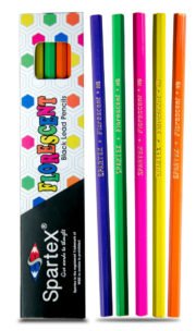Spartex Florescent Polymer Pencils