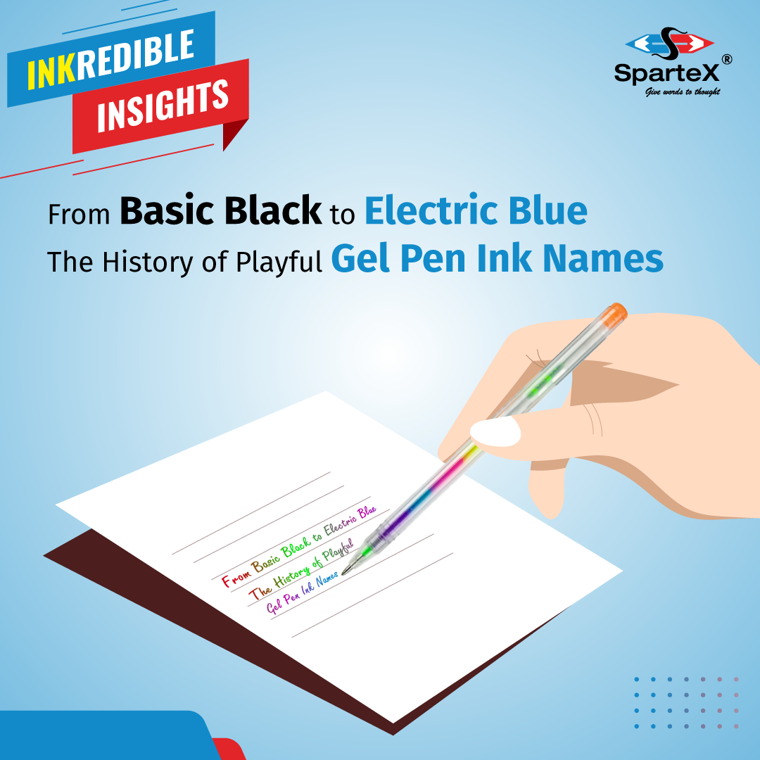 Why Do Gel Pen Inks Have Quirky Names?